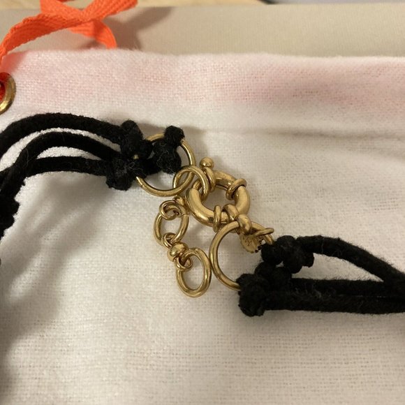 India Hicks Drawing Room Necklace Black/Camo NIB Retired Item HTF - Picture 4 of 7